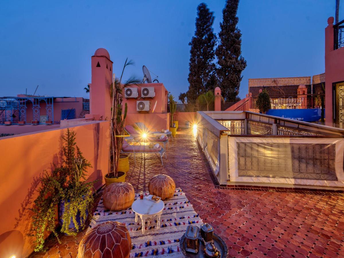马拉喀什 咯什之太阳摩洛哥传统庭院住宅酒店 外观 照片
